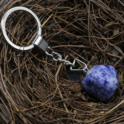 Natural Stone Keychains - Carry Nature's Beauty Everywhere 🤍