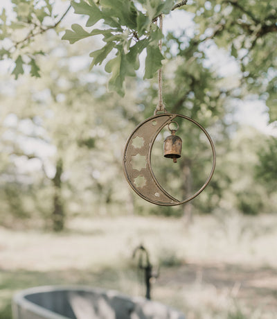 Devani Moon and Stars Bell Wind Chime by Matr Boomie