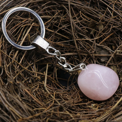 Natural Stone Keychains - Carry Nature's Beauty Everywhere 🤍