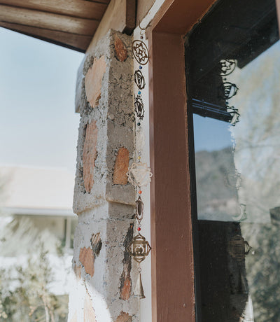 Viaan Seven Chakras Bell Wind Chime Garland - Fair Trade Home by Matr Boomie