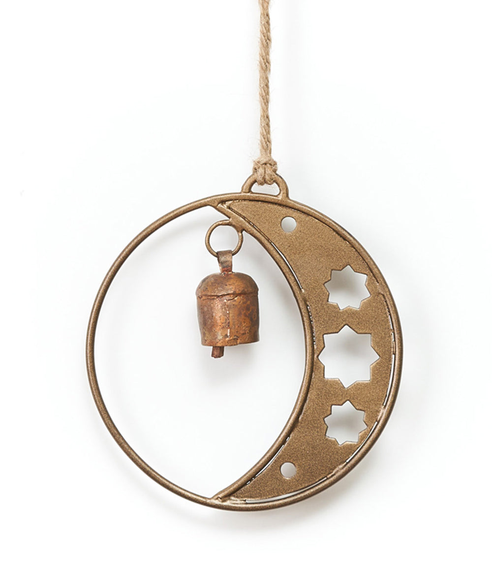 Devani Moon and Stars Bell Wind Chime by Matr Boomie