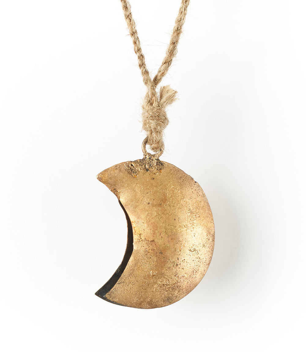 Indukala Crescent Moon Wind Chime - Rusic bell by Matr Boomie