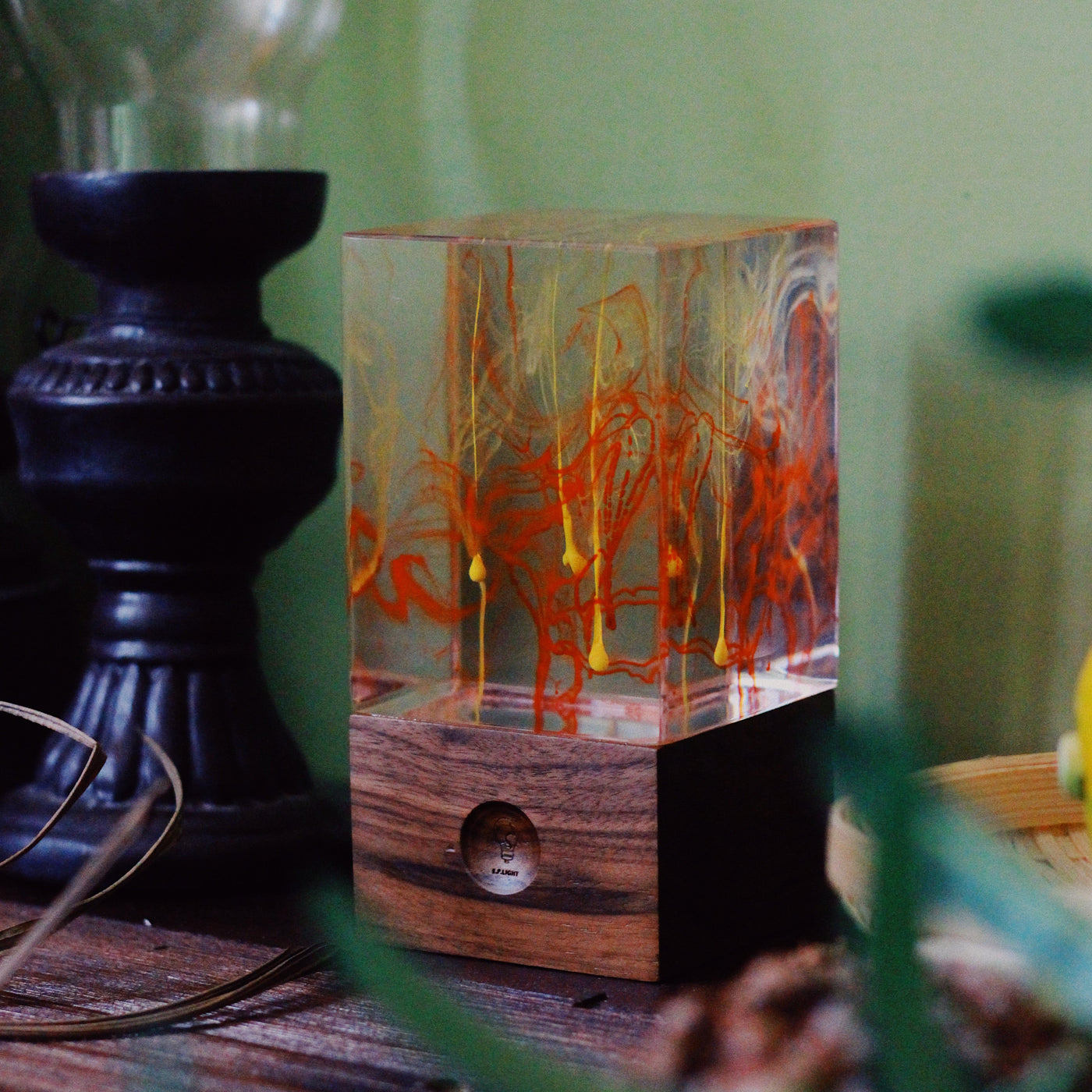 Resin table decor - Solar by EP Light