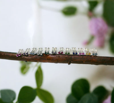 Emerald Birthstone Earrings - May Birthstone by Jennifer Cervelli Jewelry