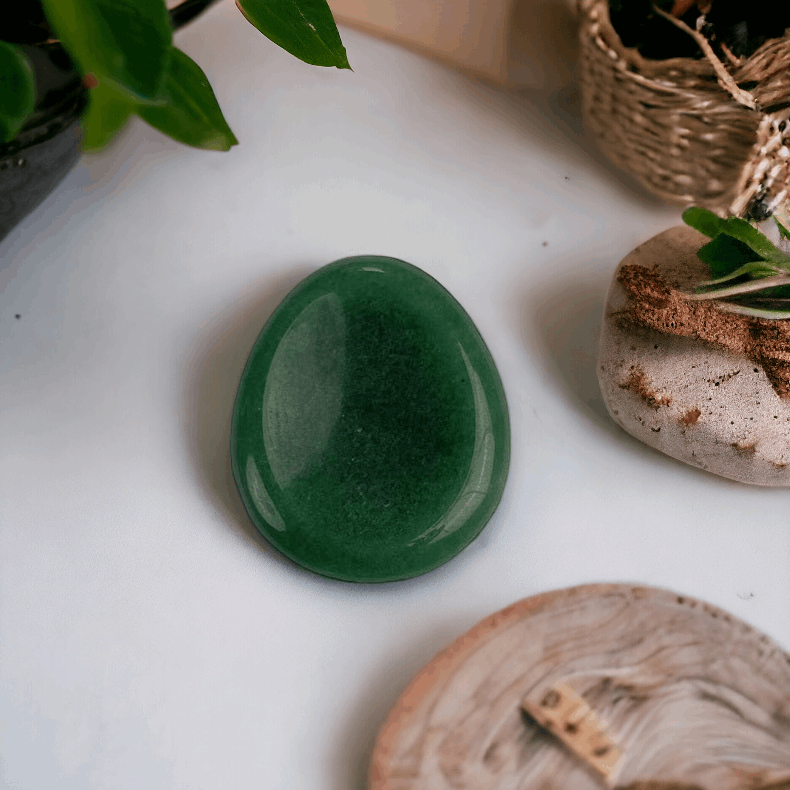 @ Green Aventurine Worry Stone @