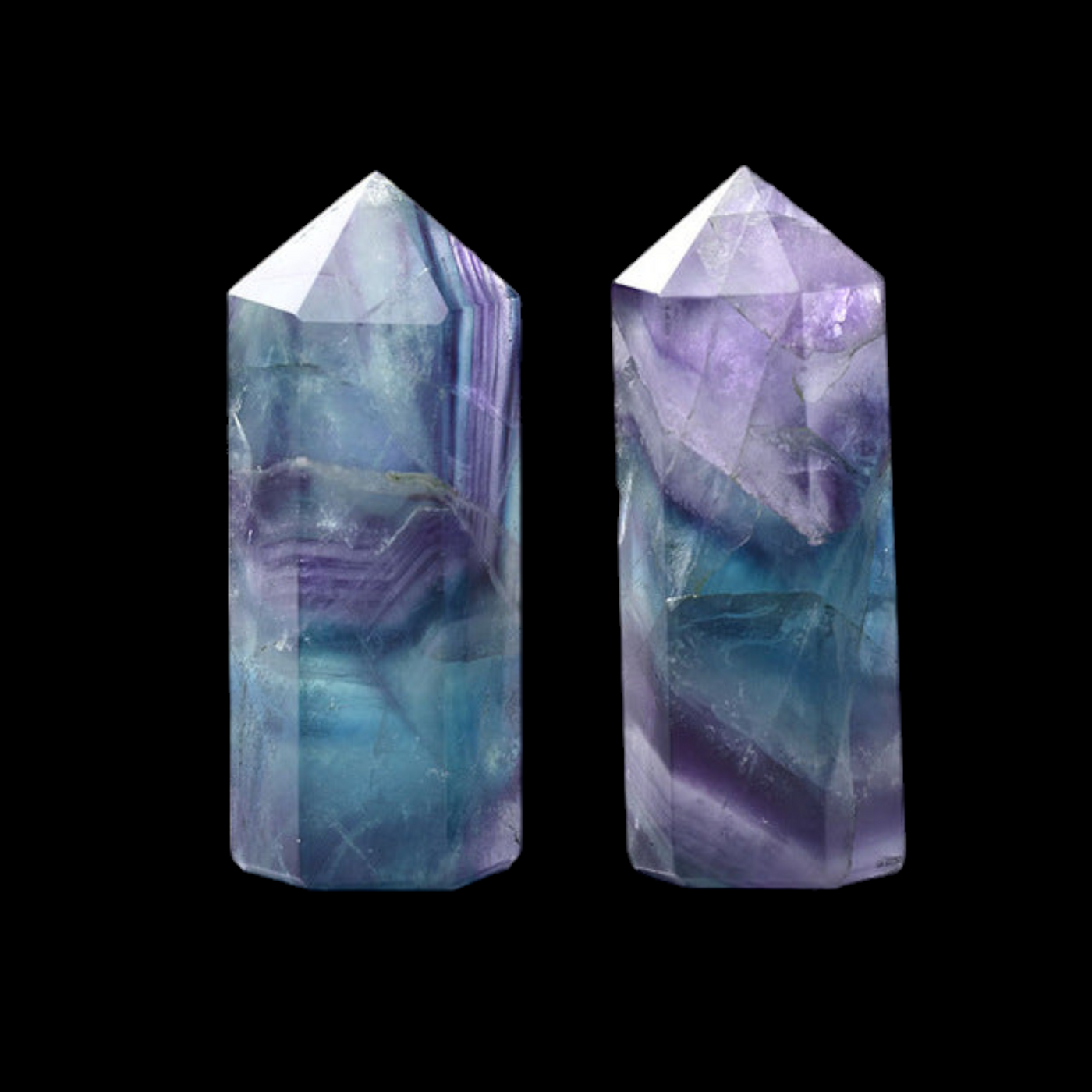 Small Fluorite Towers