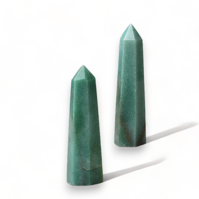 Small Green Aventurine Towers