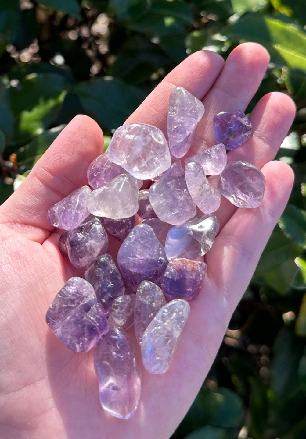 AMETHYST TUMBLED STONE by HarleyRae