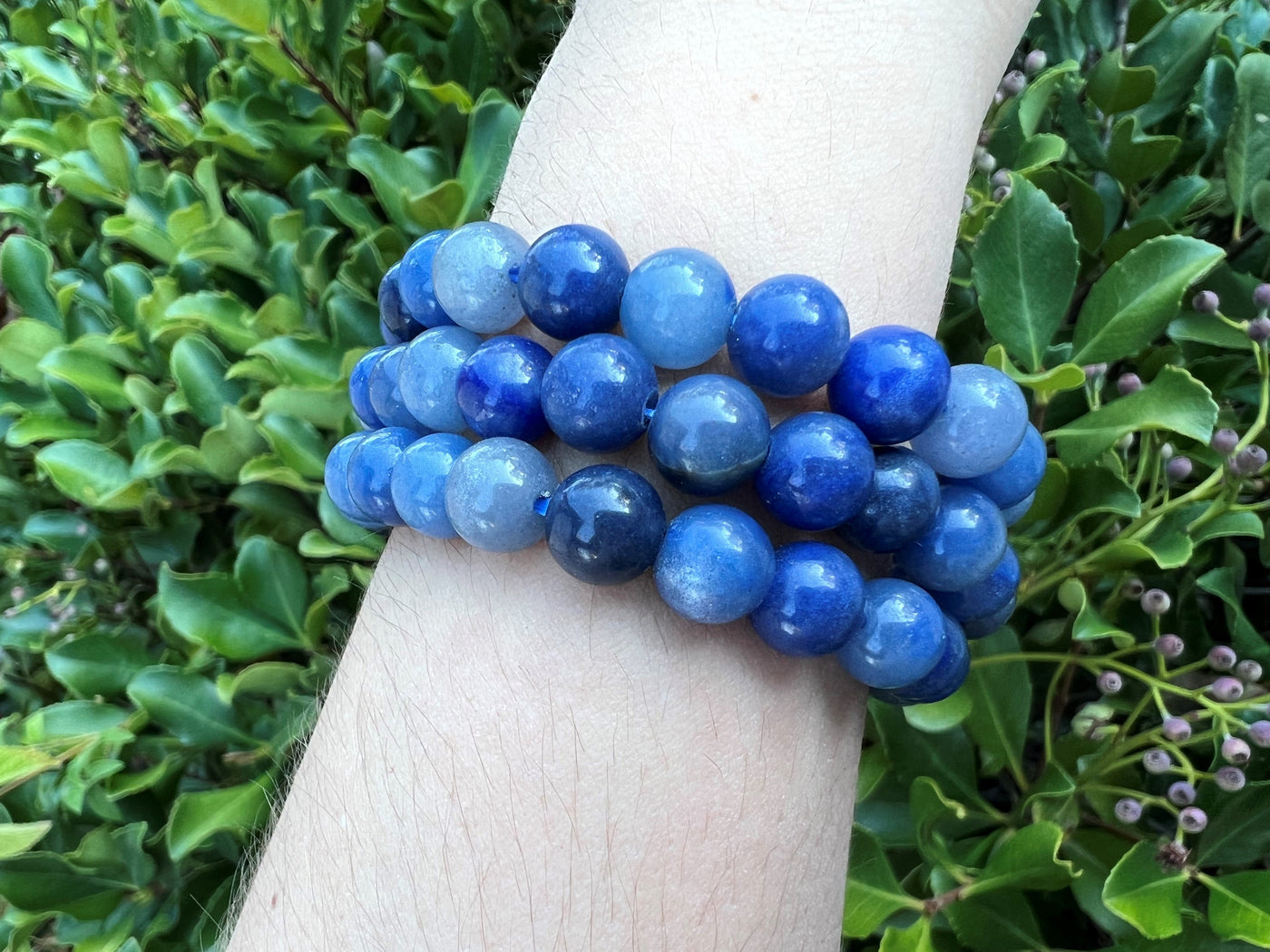 BLUE AVENTURINE BRACELET by HarleyRae