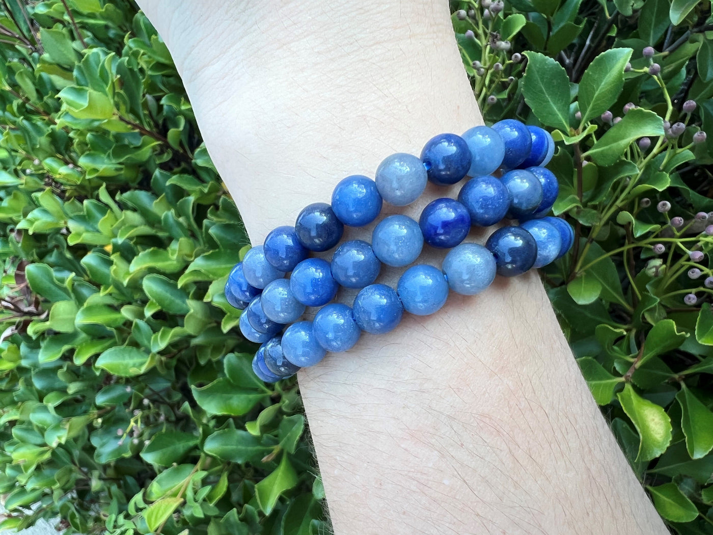 BLUE AVENTURINE BRACELET by HarleyRae