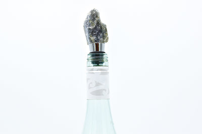 NEW Natural Stone Wine Bottle Stoppers by Whyte Quartz