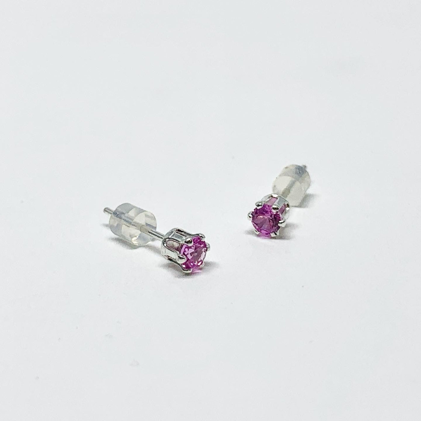 Pink Tourmaline Birthstone Earrings - October Birthstone by Jennifer Cervelli Jewelry