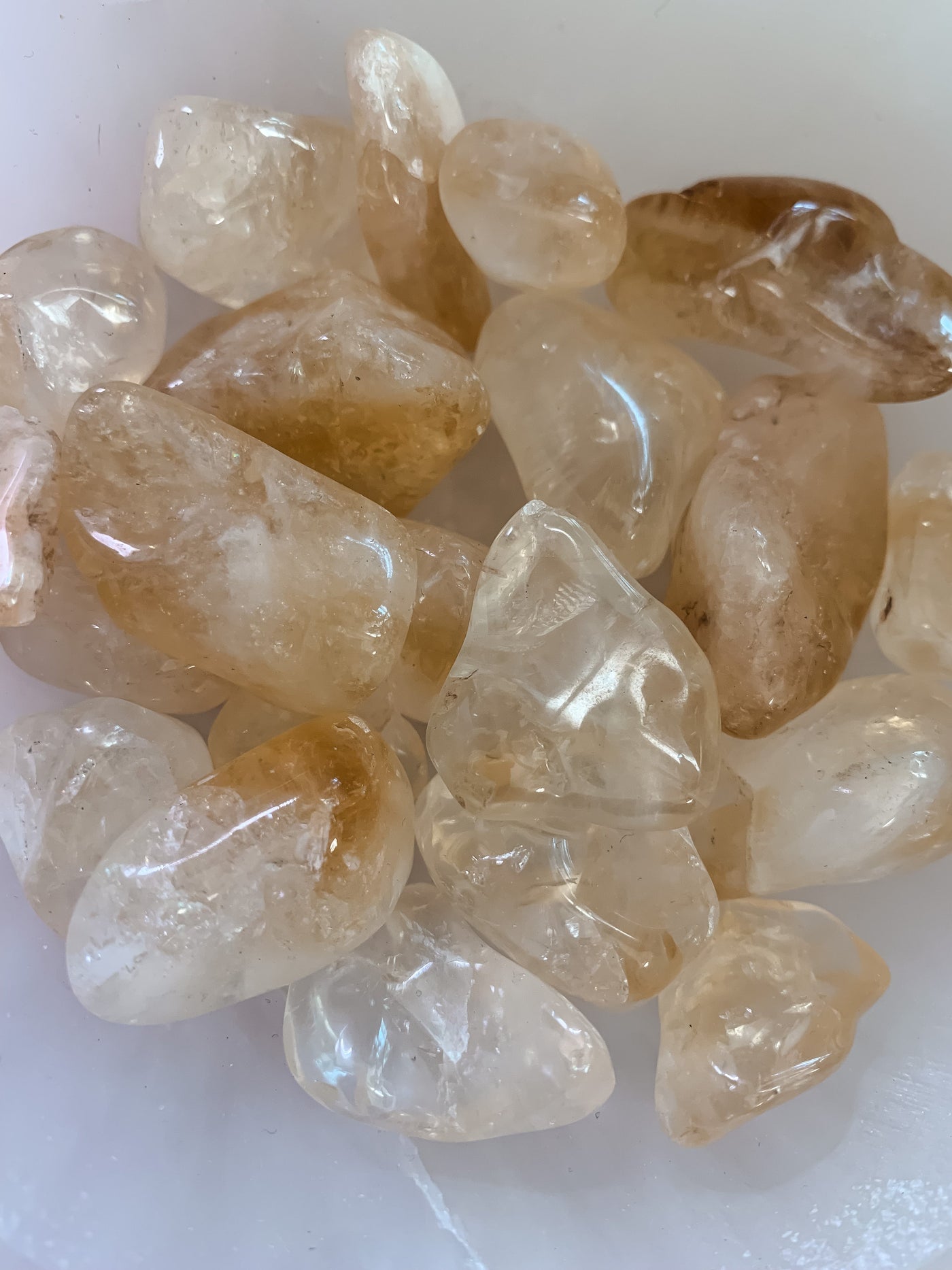 CITRINE TUMBLE STONE by HarleyRae