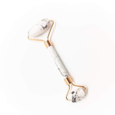 Copper & Crystal Face Roller - Massager by Whyte Quartz