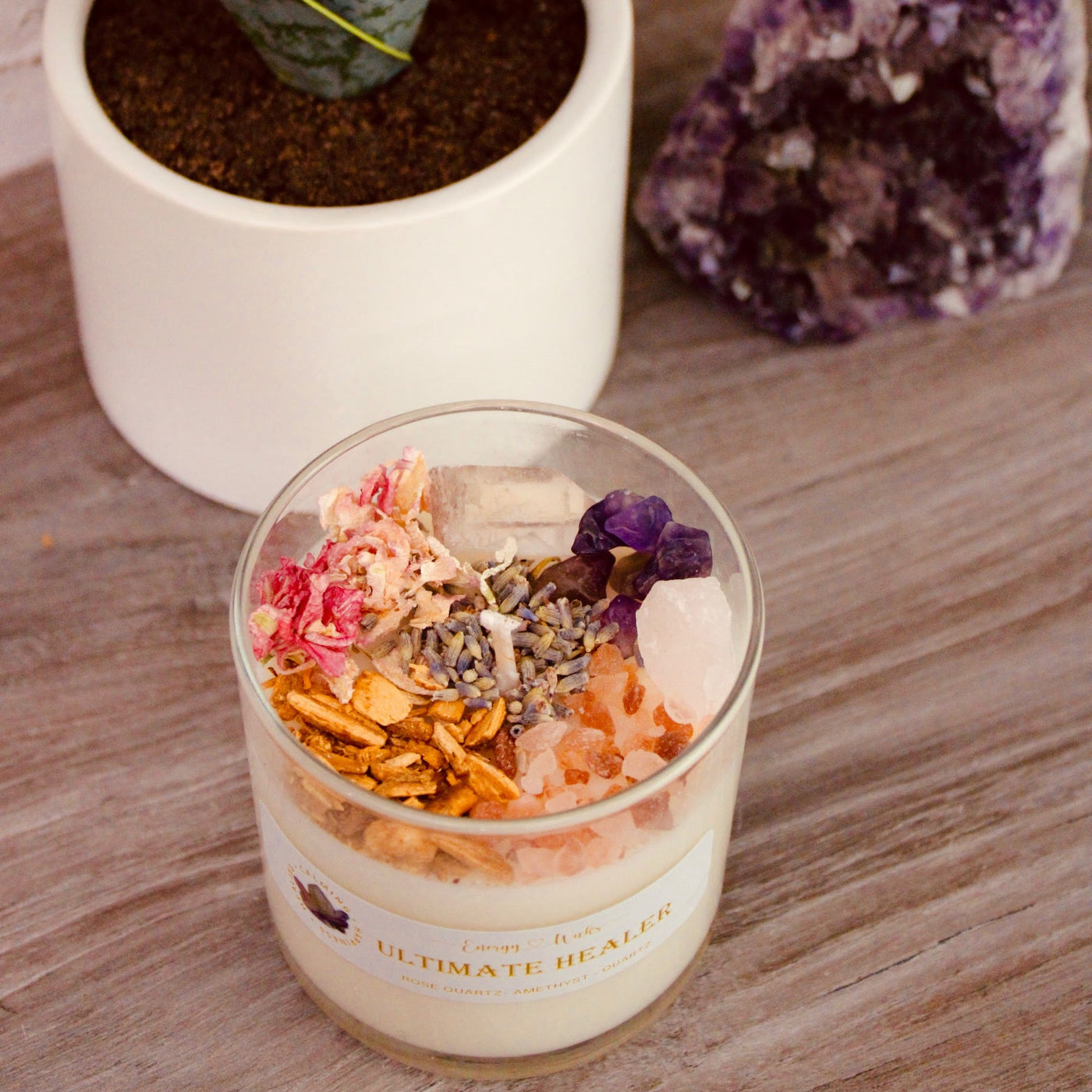 Ultimate Healer Intention Candle by Energy Wicks