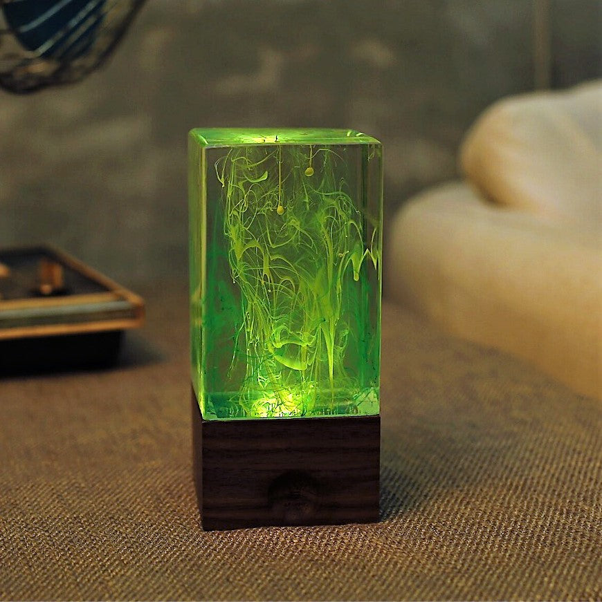 Resin table decor - Aurora by EP Light