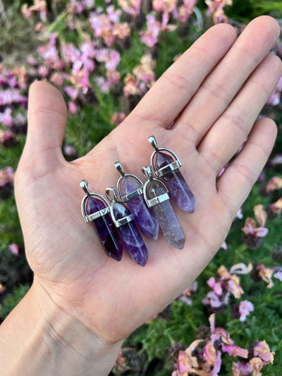 AMETHYST PENDANT by HarleyRae