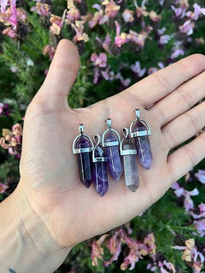 AMETHYST PENDANT by HarleyRae