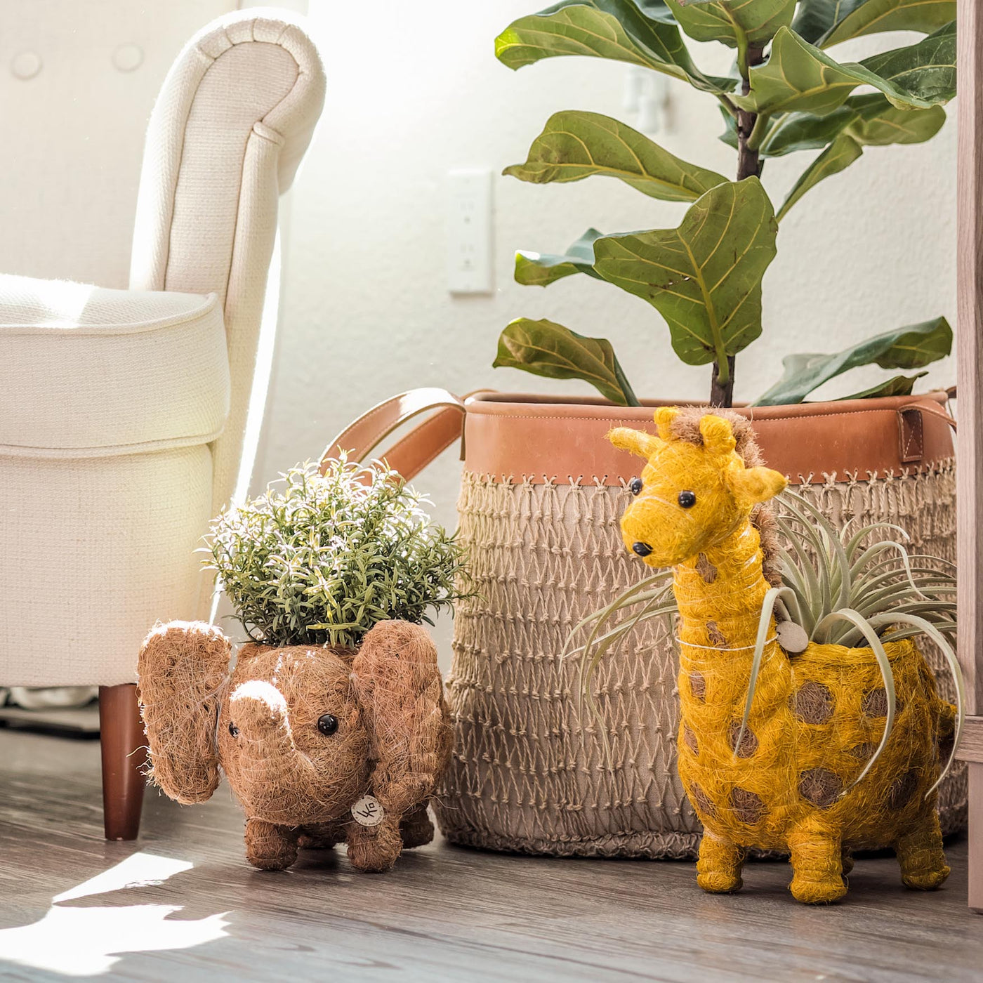 Elephant Plant Pot - Handmade Planter | LIKHÂ by LIKHÂ