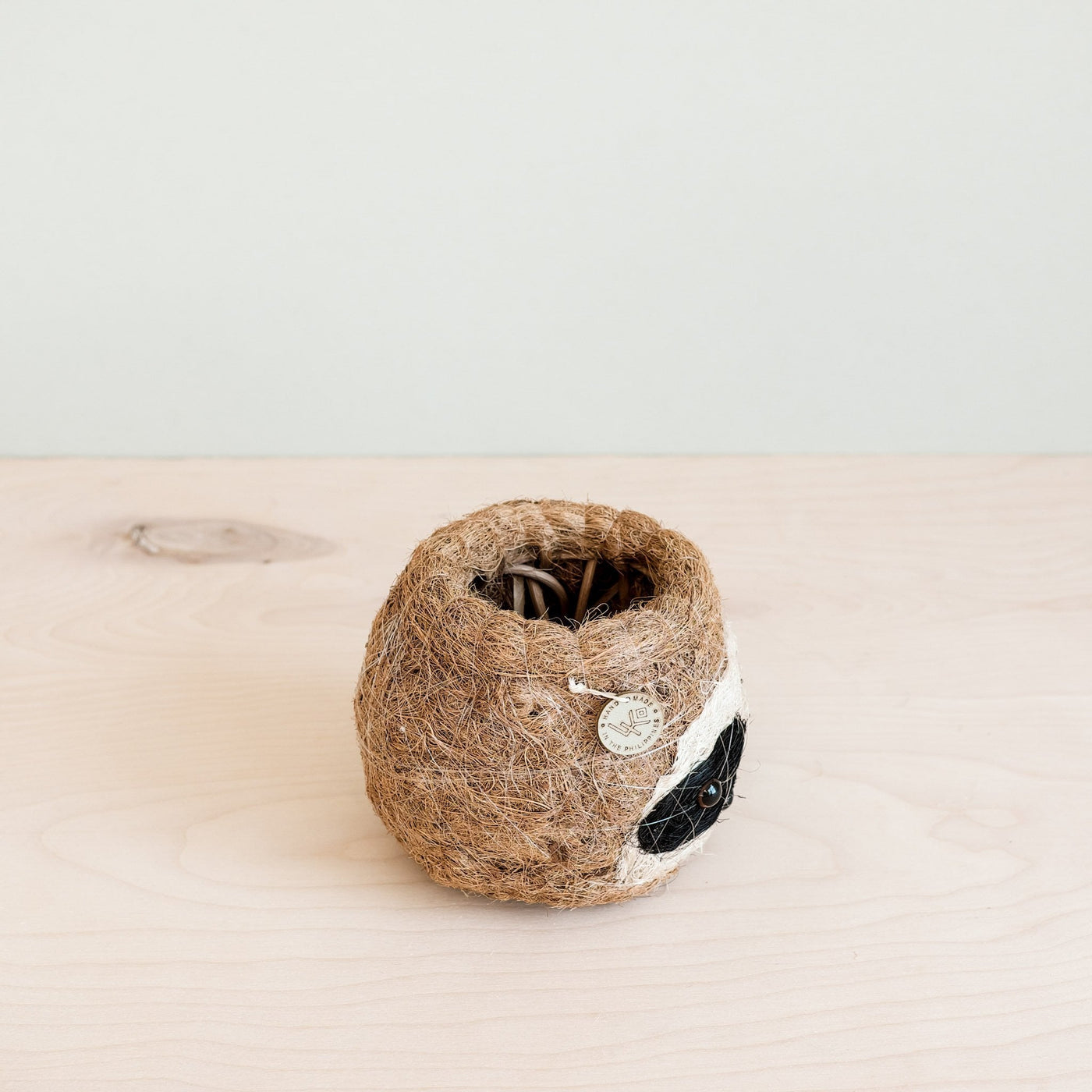 Three-tone Sloth Coco Coir Planter - Handmade Planters | LIKHÂ by LIKHÂ