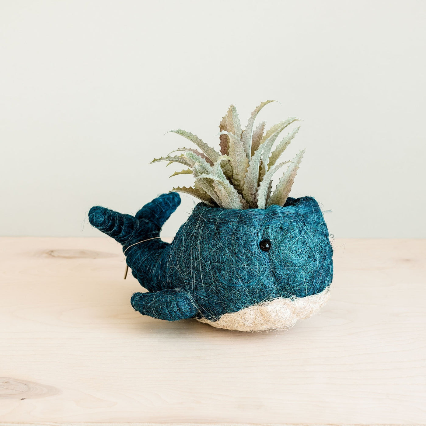 Wicker Whale Planter - Coco Planter | LIKHÂ by LIKHÂ