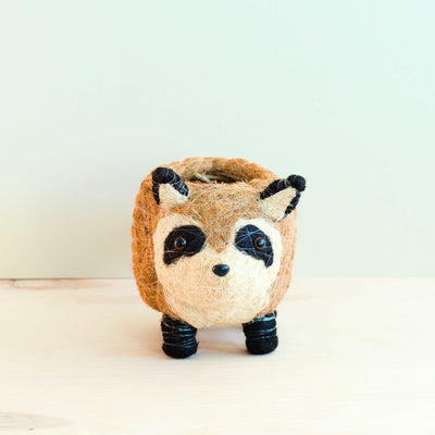 Raccoon Planter - Handmade Plant Pot | LIKHÂ by LIKHÂ